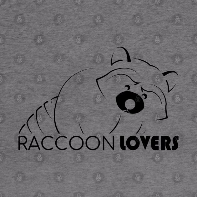 Raccoon Lovers - 03 by SanTees